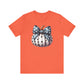 Polka Dot Pumpkin Charm Unisex Jersey Short Sleeve Tee