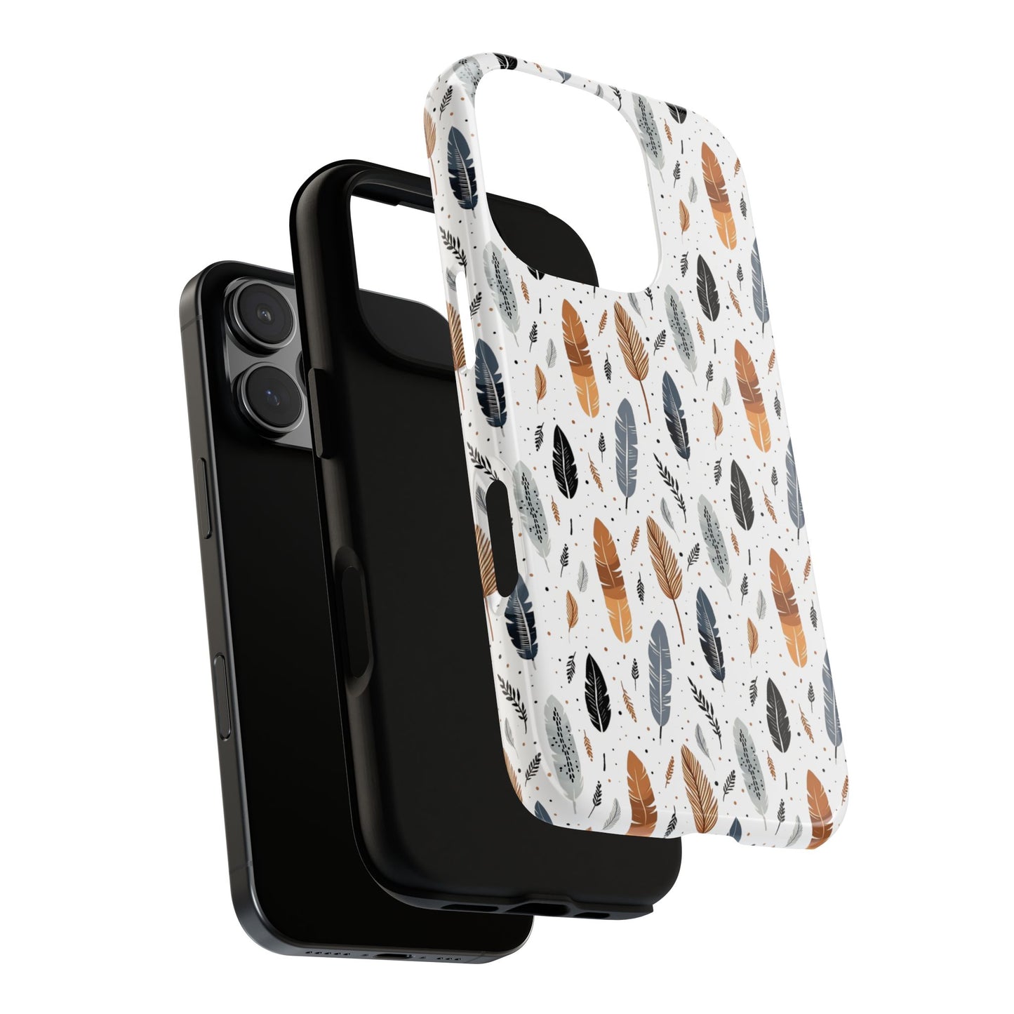 Whispering Feathers iPhone Tough Cases