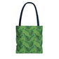 Green Tropical Bliss Tote Bag