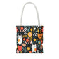 Whimsical Feline Garden Tote Bag (AOP)