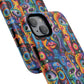 Psychedelic Visions Tough iPhone Magnetic Case - Unique Art iPhone Cover