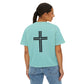 GOD is LOVE Women's Comfort Colors Boxy Tee