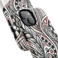 InkWhirl Fusion Stylish Tough Magnetic iPhone Case,  Unique Design, Gift for Him/Her, Trendy Accessory, Artist Collaboration, Durable Protection,Magsafe iPhone case