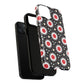 Crimson Spark Radiance Bold Floral Magnetic iPhone Cases, Stylish Tough Cases, Unique iPhone Accessories, Perfect Gift for Her, Trendy Tech Gear.