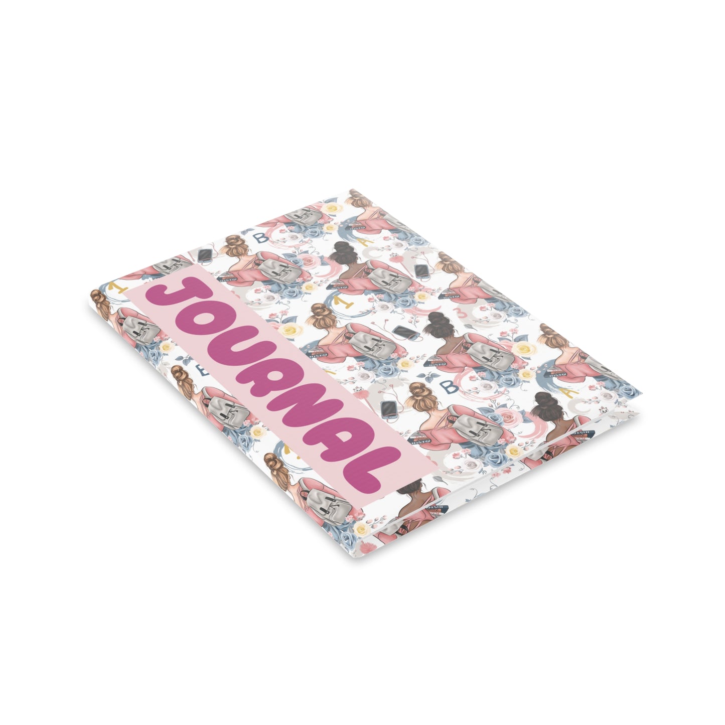 Study Chic Dotted Hardcover Journal with Puffy Covers