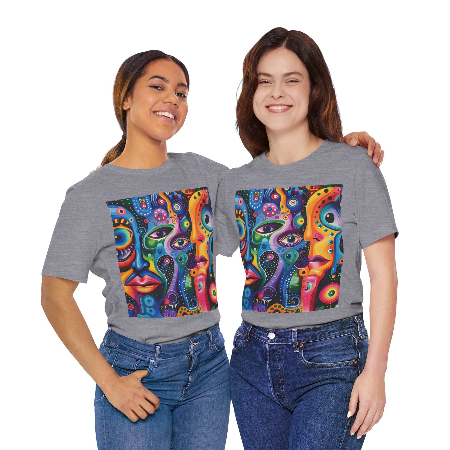 Psychedelic Visions Unisex Jersey Short Sleeve Tee