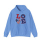 Patriotic LOVE Unisex Heavy Blend™ Hooded Sweatshirt