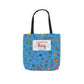 Personalized Classroom Couture Composition Book Inspired Canvas Tote Bag with Colorful Straps, Cute School Bag, Eco-Friendly Tote, Back to School Shopping Bag, Teacher Gift Idea