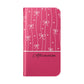 Personalized Pink Bow Coquette Flip iPhone and Samsumg Case — Custom Name or Affirmation Wallet Cover