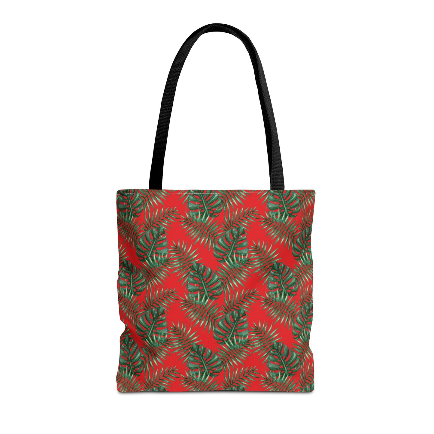 Red Tropical Bliss Tote Bag