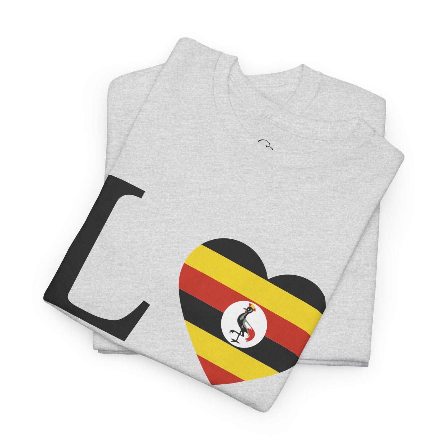 LOVE UGANDA Unisex Heavy Cotton Tee