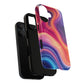 Cosmic Lava Flow Colorful Abstract iPhone Case , Tough Magnetic Protection, Stylish Accessories, Gift for Tech iPhone Lovers, Vibrant Mobile Covers