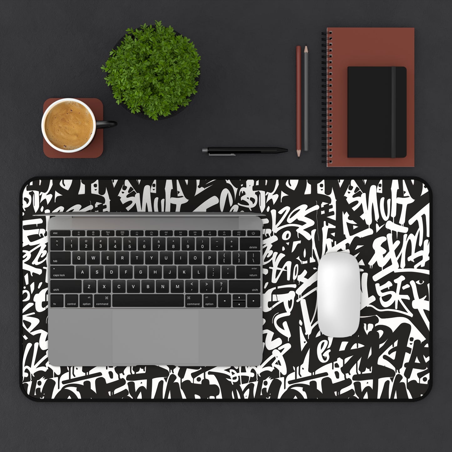 Urban Graffiti Desk Mat