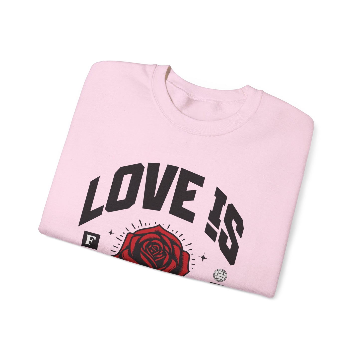 Love is ... Valentines Unisex Heavy Blend™ Crewneck Sweatshirt.