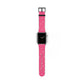 Pink Bow Coquette Watch Band ONLY — Cute Ribbon-Stripes Apple Watch Strap
