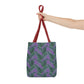 Purple Tropical Bliss Tote Bag