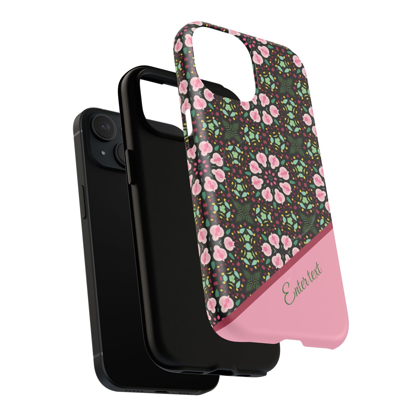 Personalized Twilight Petal Tapestry Floral Tough Magnetic MagSafe® iPhone Case, Durable iPhone Protector, Unique Gift for Her, Stylish Tech Accessories.