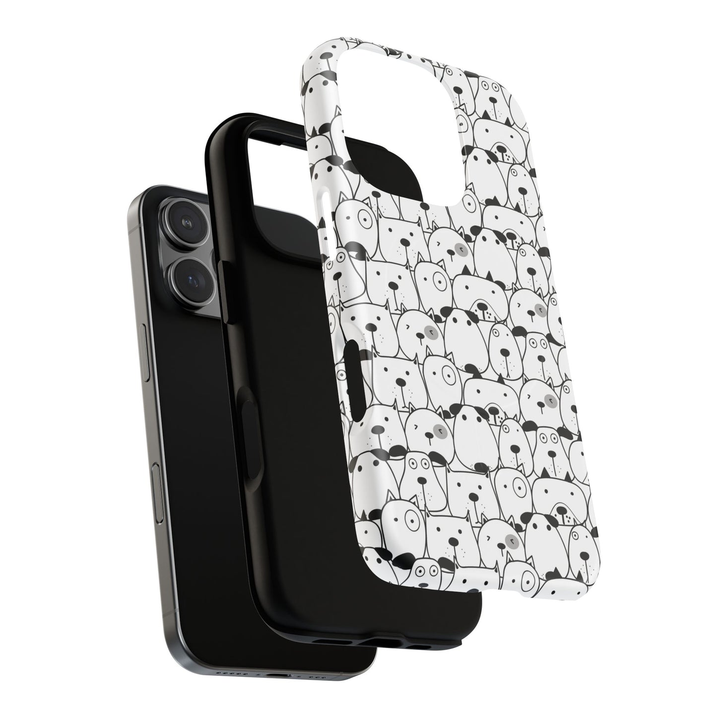 Cute Animal Pattern Phone Case, Tough Magnetic Cases for Pet Lovers, Gifts for Birthday, Holiday, Cute Accessories, Phone Covers