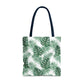 White Tropical Bliss Tote Bag