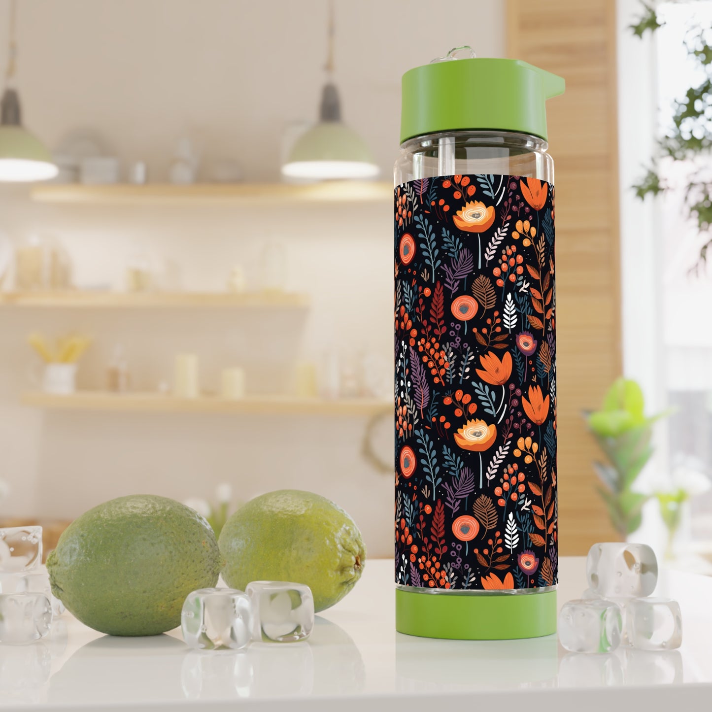 Autumn Bloom Infuser Water Bottle