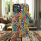Vibrant Tough Magnetic Phone Cases - Unique Art, Protective Design, Gift for Him/Her, Trendy Accessories, Phone Protection
