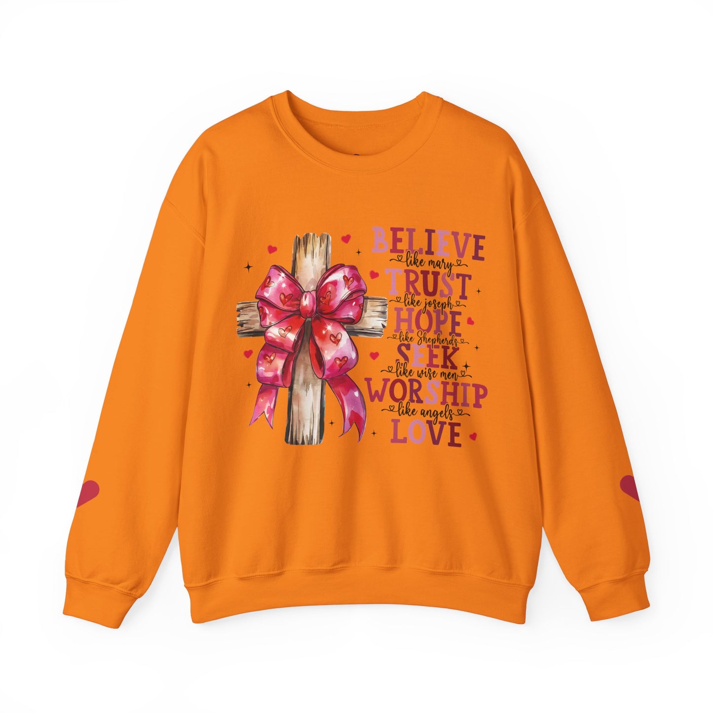 Be Like Jesus Unisex Heavy Blend™ Crewneck Sweatshirt.