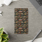 Book Stack Floral Flip iPhone and Samsung Phone Case — Vintage Library Wallet Cover.