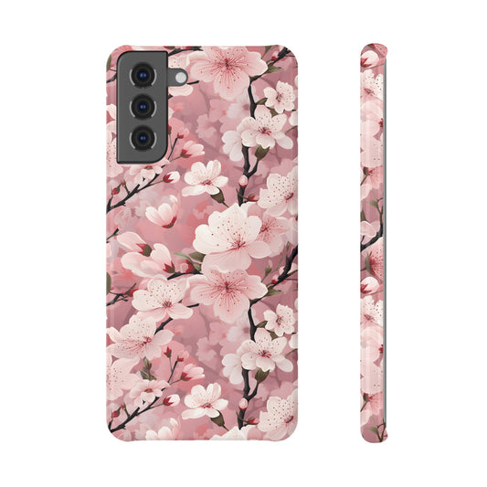 Cherry Blossom Samsung Galaxy Slim Snap Case