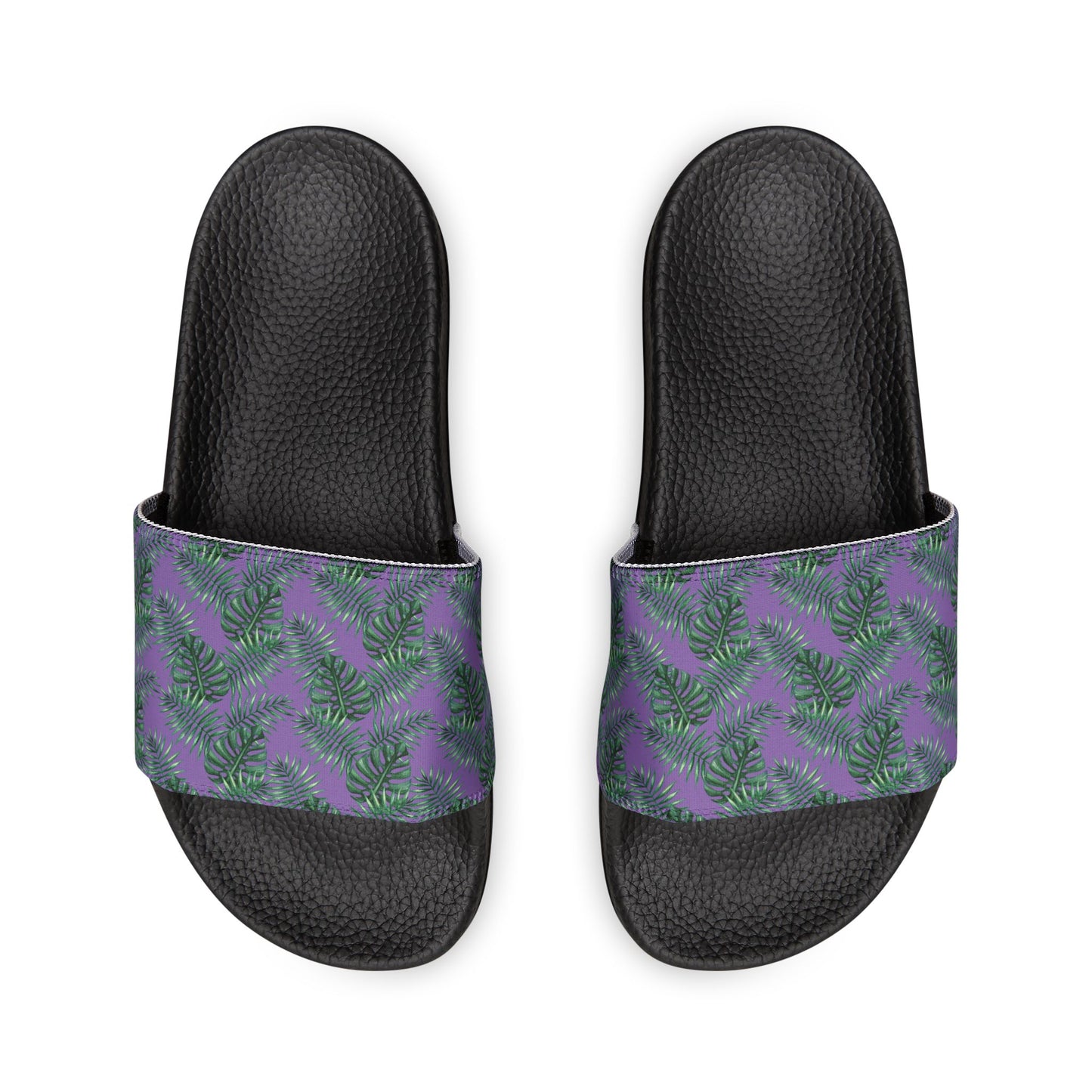 Purple Tropical Bliss Women's Removable-Strap Sandals