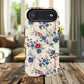Americana Blossom Drift Tough Magnetic iPhone Case - Durable, Chic, Personalized for Floral Lovers, Gift for Her, Spring Style, iPhone Accessories