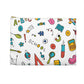 Personalized Classroom Couture Composition Book Inspired Accessory Pouch, Kids School Supplies, Classroom Organizer, Teacher Gift, Fun Stationery Case, Back to School
