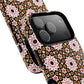 Bohemian Patterned Tough Magnetic Cases, Unique Phone Protection, Stylish Phone Cover, Gift for Trendsetters, Vibrant Designs