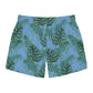 Blue Tropical Bliss Swim Trunks (AOP)