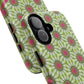 Personalized Meadow Mandala Bloom Vibrant Flower  — Green & Pink Geometric Daisy Design