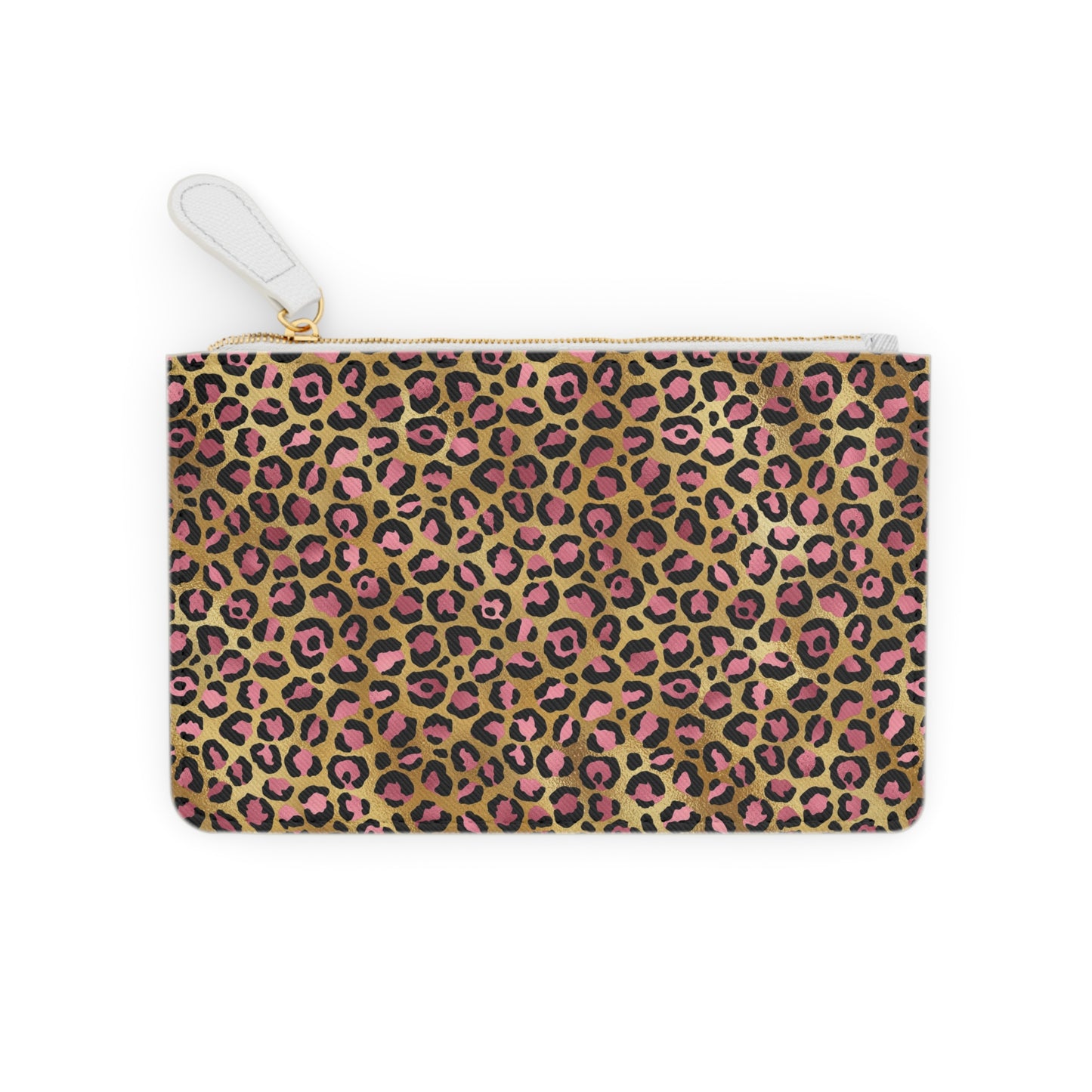 Trendy Leopard Luxe Print Mini Clutch Bag - Stylish and Functional Accessory