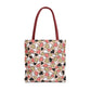 Heart Patterned Tote Bag - Cute & Stylish Carryall for Every Occasion