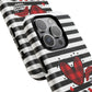 Stylish Tough Magnetic Phone Cases, Trendy Gifts for Her, Holiday Accessories, Floral Design, Cute Phone Protection