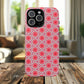 Roseburst Mosaic Vibrant Flower Pattern iPhone Case, Stylish iPhone Cover, Tough Magnetic Case, Floral Gift, Trendy Accessory for Her
