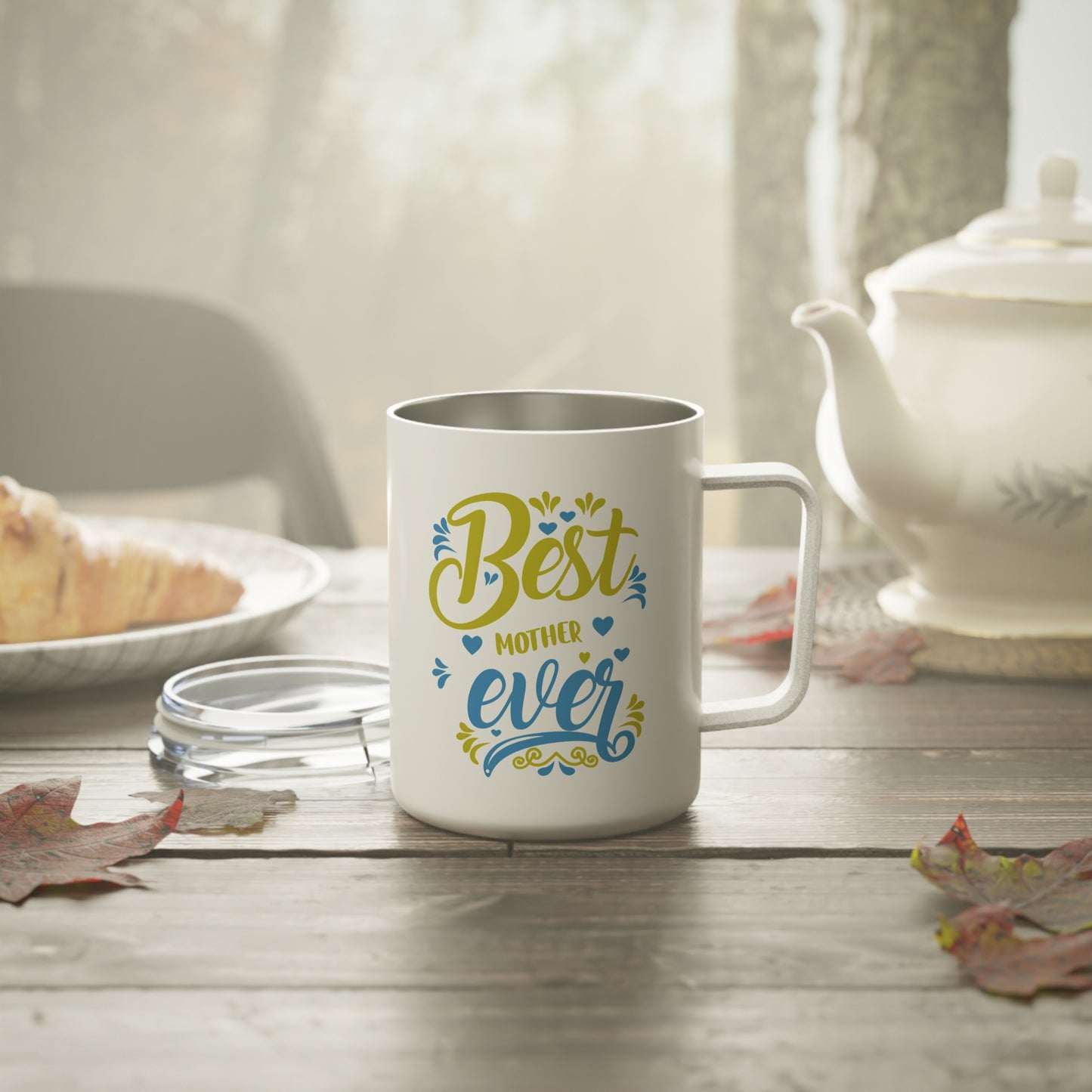 Best Mother Ever Insulated Coffee Mug, 10oz - Perfect Gift for Coffee Lovers, Travel Mug for Tea, Unique Kitchen Decor, Ideal for Birthdays, Anniversaries.