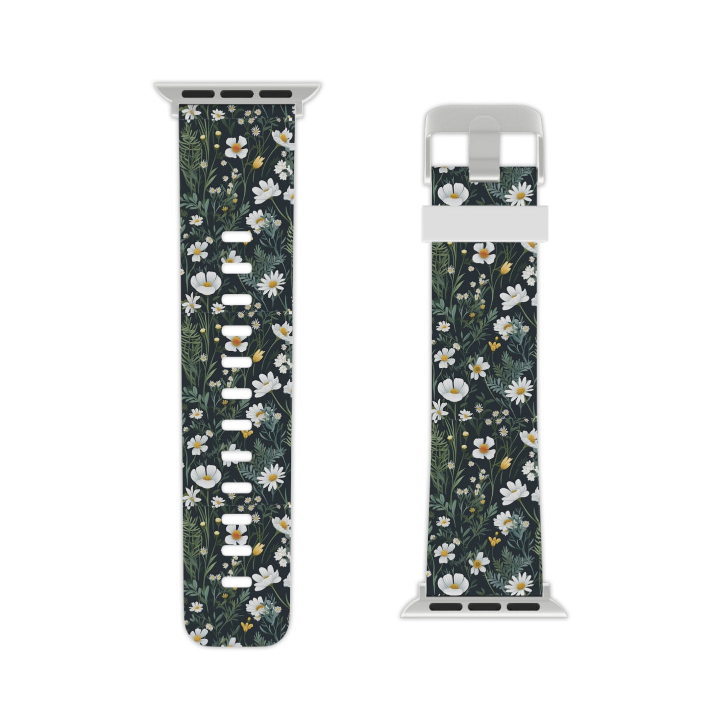 Daisy Delight Floral Apple Watch Band - Stylish & Comfortable for Any Occasion