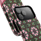 Personalized Twilight Petal Tapestry Floral Tough Magnetic MagSafe® iPhone Case, Durable iPhone Protector, Unique Gift for Her, Stylish Tech Accessories.