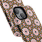 Bohemian Patterned Tough Magnetic Cases, Unique Phone Protection, Stylish Phone Cover, Gift for Trendsetters, Vibrant Designs