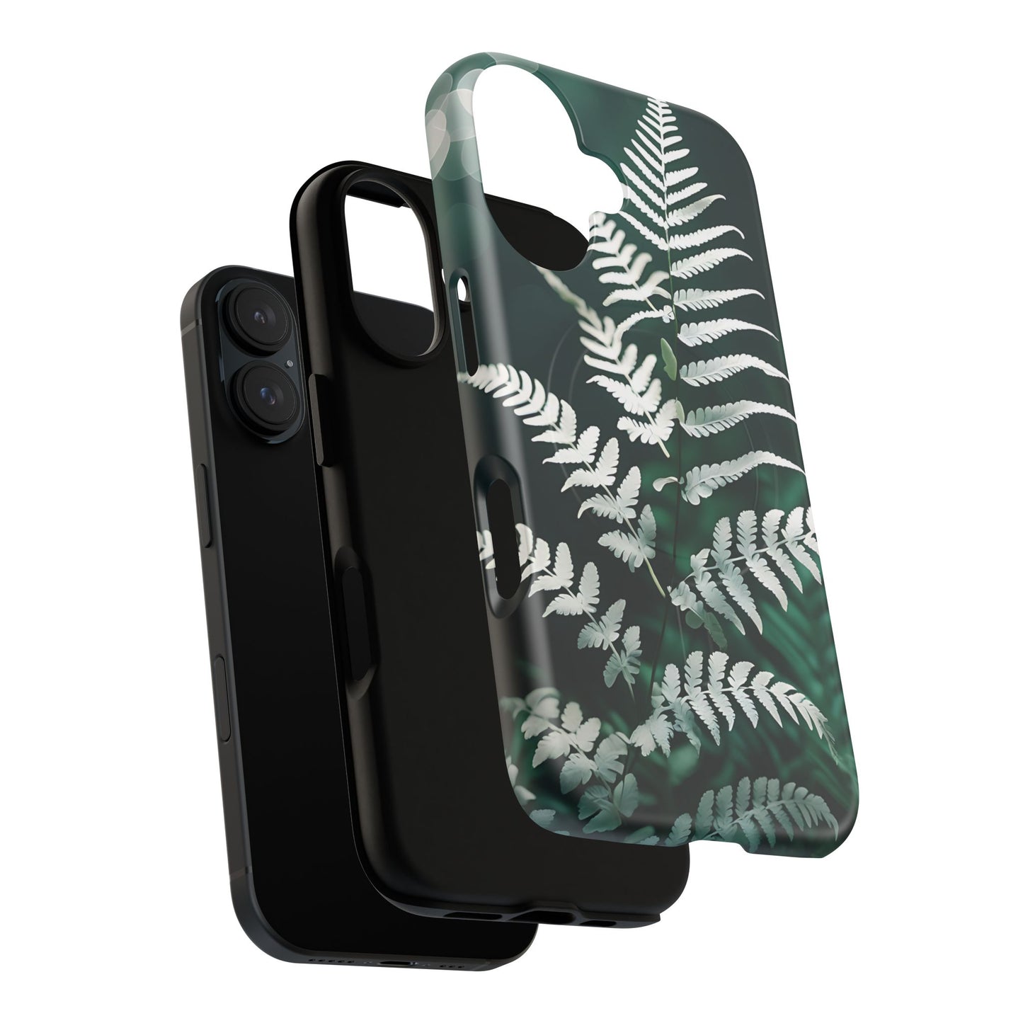 Elegant Fern Design Phone Case, Tough iPhone Cover, Nature Lover Gift, Botanical Phone Protector, Eco-Friendly Accessory
