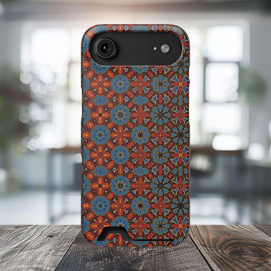 Arabesque Harmony iPhone and Samsung Case Card Holder