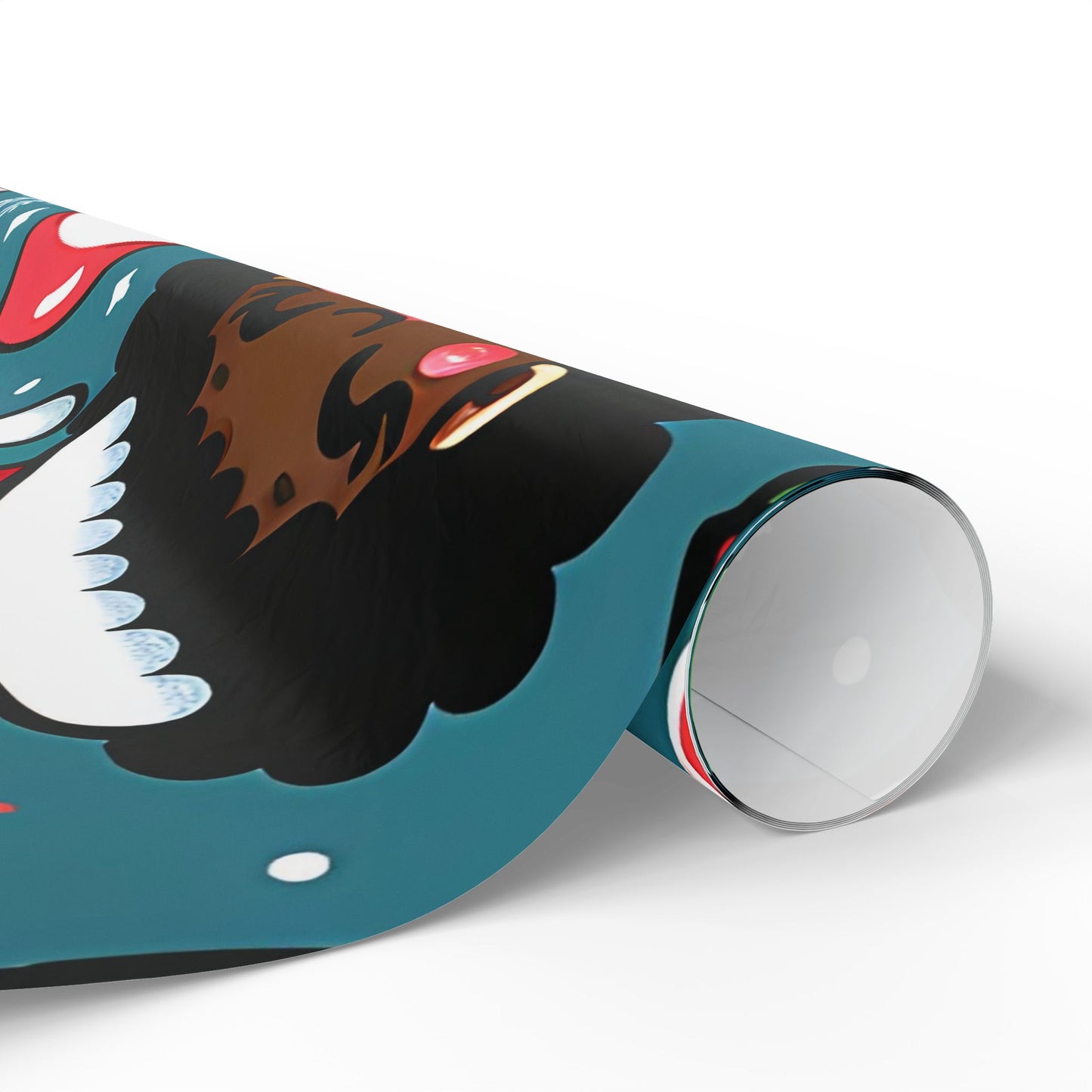 Wrapping Papers - Santa Claus Holiday Collection - Matte or Glossy Finish - 90gsm Paper