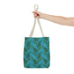 Turquoise Tropical Bliss Tote Bag