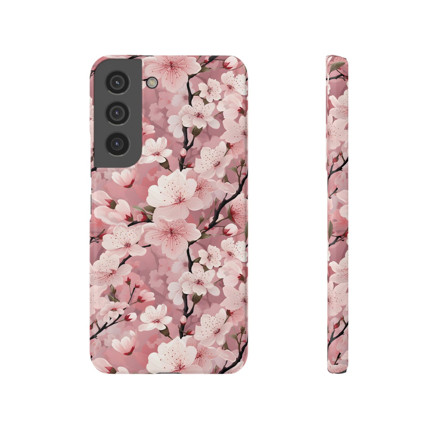 Cherry Blossom Slim Phone Cases for iPhone and Samsung