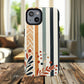 Terracotta Trails Tough Magnetic iPhone Cases for Everyday Use, Floral Patterned Stability Case, Gift for Her, Durable iPhone Accessory.