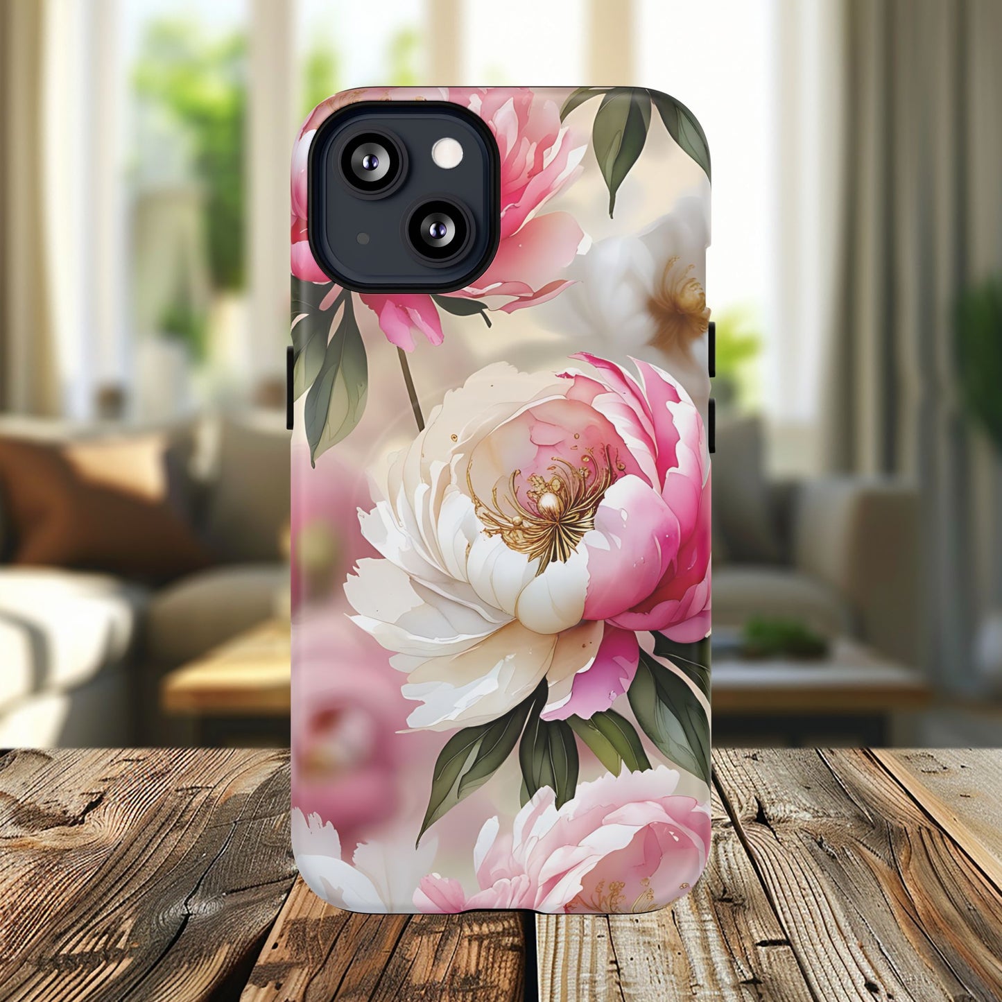 Blooming Petals Tough Magnetic Phone Cases, Elegant Phone Cover, Durable Case for Flower Lovers, Phone Accessories