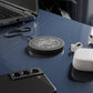 Urban Graffiti Stylish Wireless Charging Pad - Quake Design, Modern Tech Accessory
